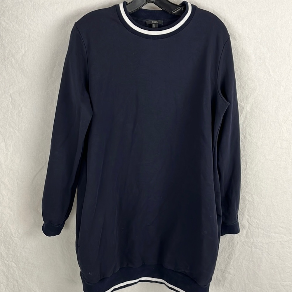 Cos small sweatshirt dress small